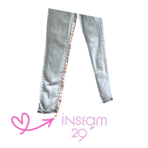 American Eagle Light Gray Jeans - Picture 3 of 5